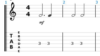 Rockmer: rhythm notation 3